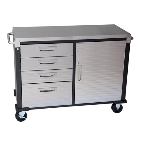 stainless steel top roll cabinet|stainless steel kitchen rolling cabinets.